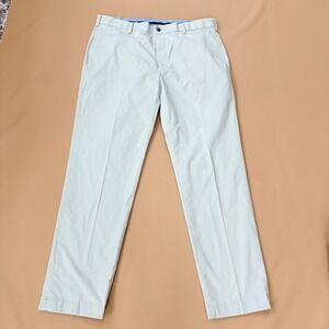 Brooks Brothers Advantage Chino Stretch Mens Pants Light Weight Clark Fit‎ 38x32